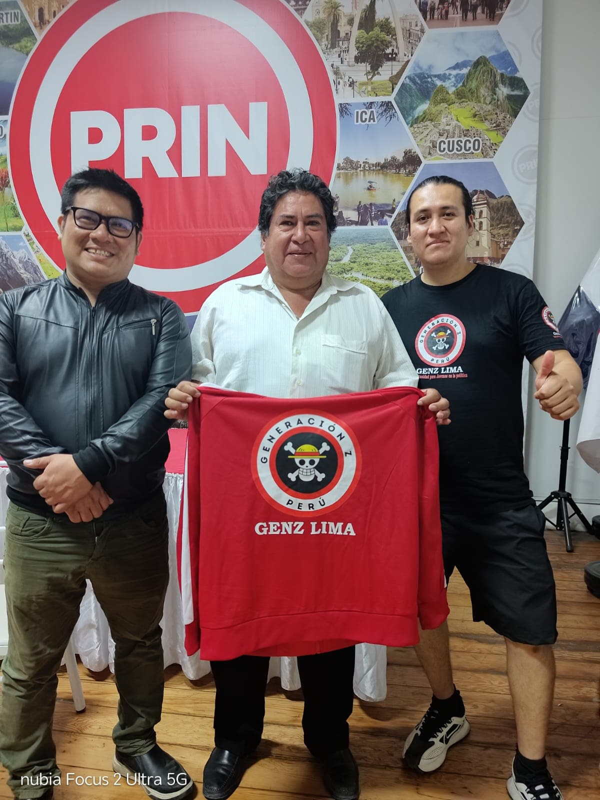 Freedy Sotelo con Generación Z Lima — Evento PRIN